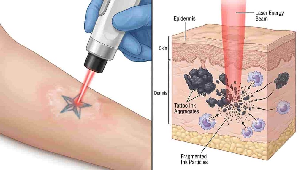 How Does Tattoo Removal Work on Light Skin